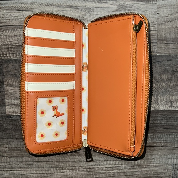 BUNDLE- Loungefly Fox and the Hound bag +Wallet - Picture 4 of 6